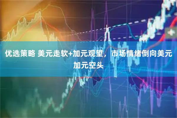优选策略 美元走软+加元观望,市场情绪倒向美元加元空头